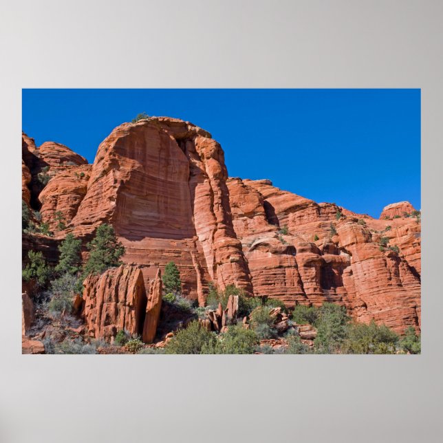 Póster Rochas Vermelhas Palatki 3285 (Frente)