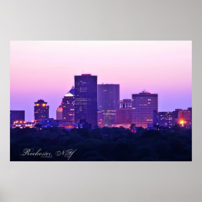 Póster Rochester, NY (Frente)