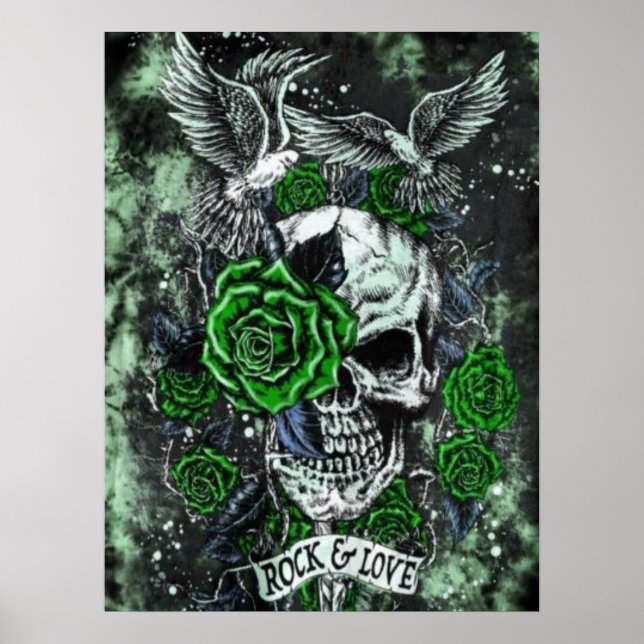 Poster Rock & Amor (Frente)