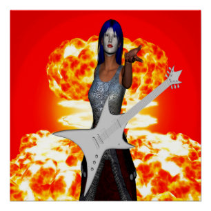 Póster Rock and Roll