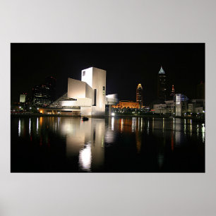 Poster Rock and Roll Hall of Fame & Museum, Cleveland OH