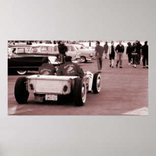 Póster Rock and roll Hotrodders