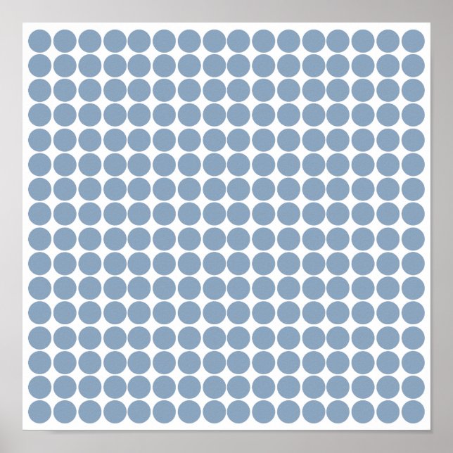 Poster Rock Blue Safari Dot (Frente)