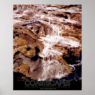 Póster Rock Cascade (Versão da Marca)