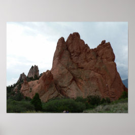 Poster Rock Climbers, Jardim dos Deuses, Colorado