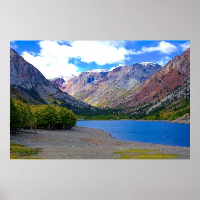 Póster Rock Creek Lake Autumn (Frente)