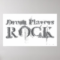Rock De Jogadores De Tambor