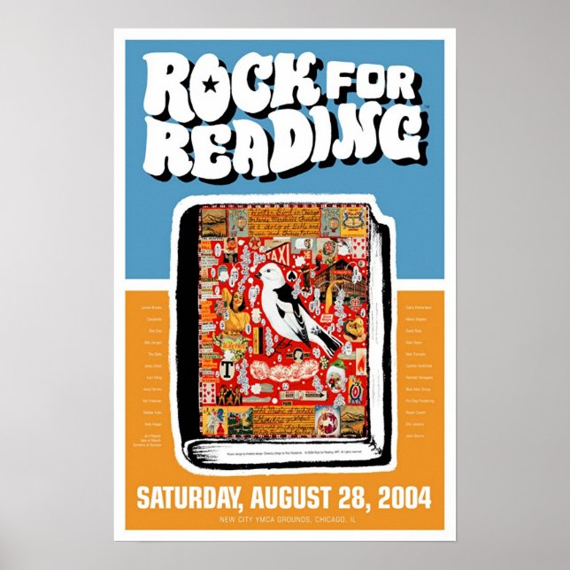 Póster Rock for Reading (Frente)