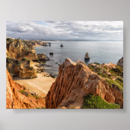 Poster Rock formations in Algarve