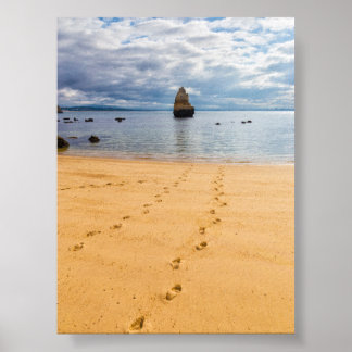 Poster Rock formations in Algarve