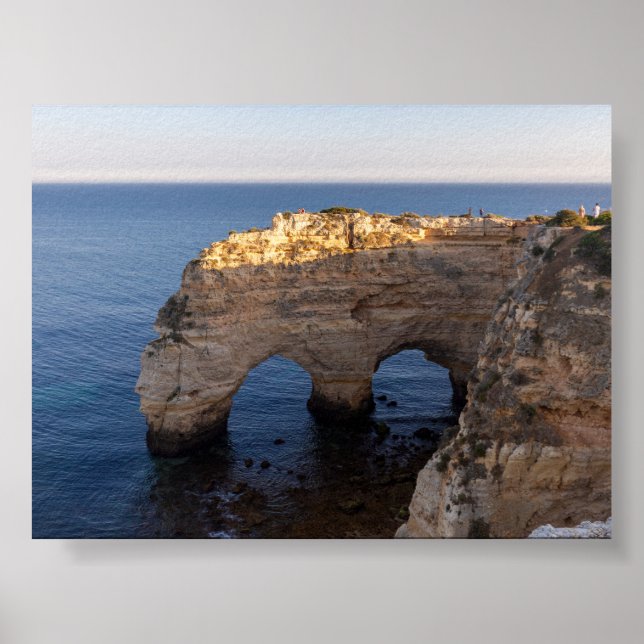 Poster Rock formations in Algarve (Frente)