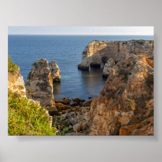 Poster Rock formations in Algarve
