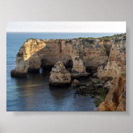 Poster Rock formations in Algarve