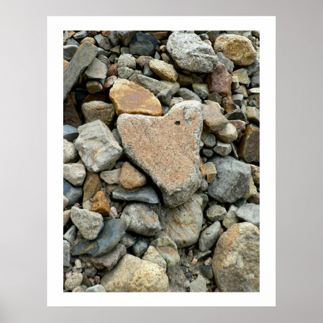 Póster Rock Heart (Frente)