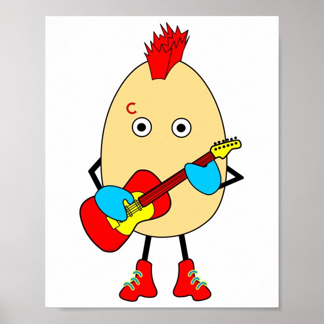 Poster Rock Musical Egghead (Frente)
