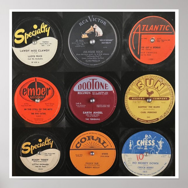 Poster Rock 'n Roll Está Aqui Para Ficar! (Frente)