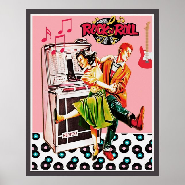 Poster Rock n Roll Jive (Frente)