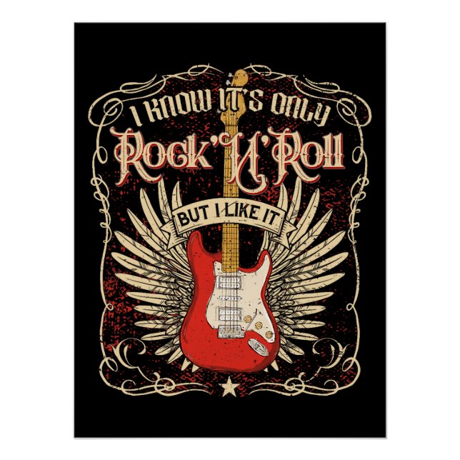 Póster Rock 'N' Roll Legacy: Asas de Som e Liberdade (Frente)