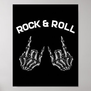 Poster Rock On Banda Para As Mulheres Rock And Rols Para