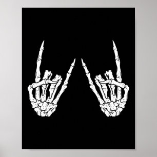 Poster Rock On Banda Rock And Roll Halloween Costume Men 