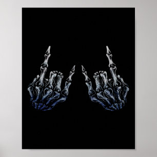 Poster Rock On Bynd Camisetas Para Mulheres Rock And Roll