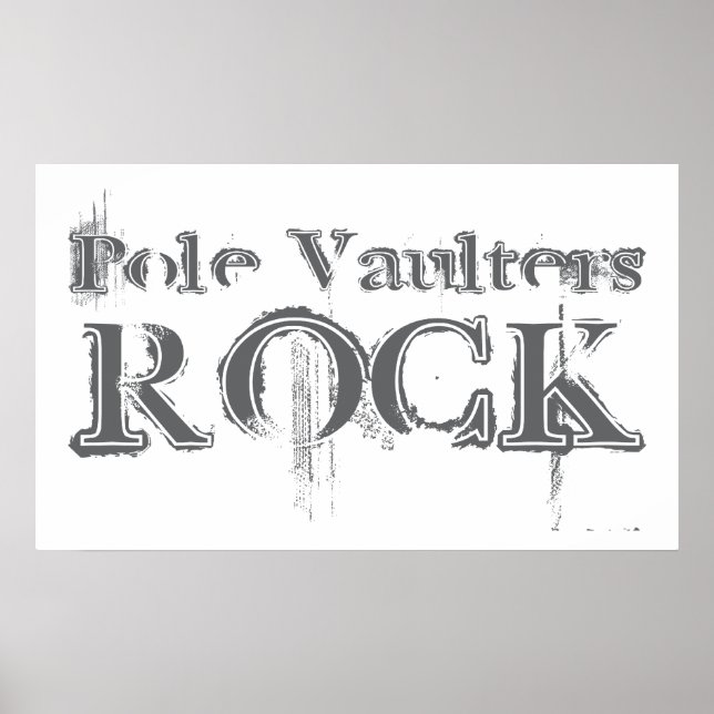 Póster Rock Pole Vaulters (Frente)
