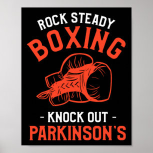 Poster Rock Steady Boxing elimina a consciência de Parkin