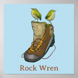 Poster Rock Wren Tuke