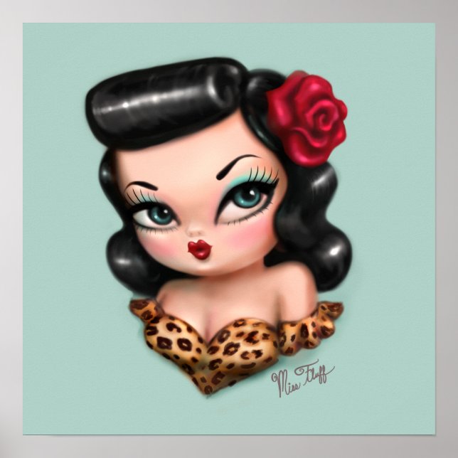 Poster Rockabilly Baby Doll (Frente)