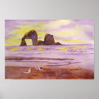 Póster Rockaway Beach