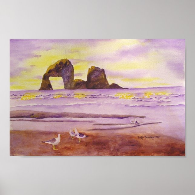 Póster Rockaway Beach (Frente)