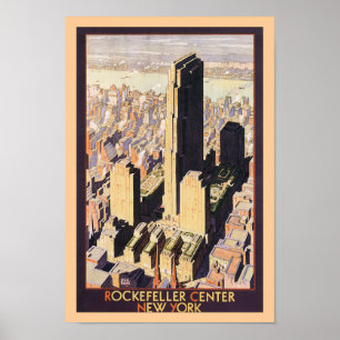 Poster Rockefeller New York Center