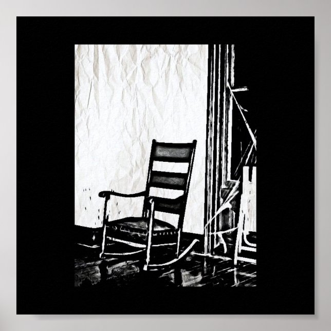 Póster Rocker Assombrado (Frente)