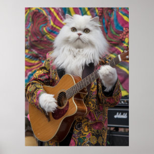 Poster Rocker Persa Branco