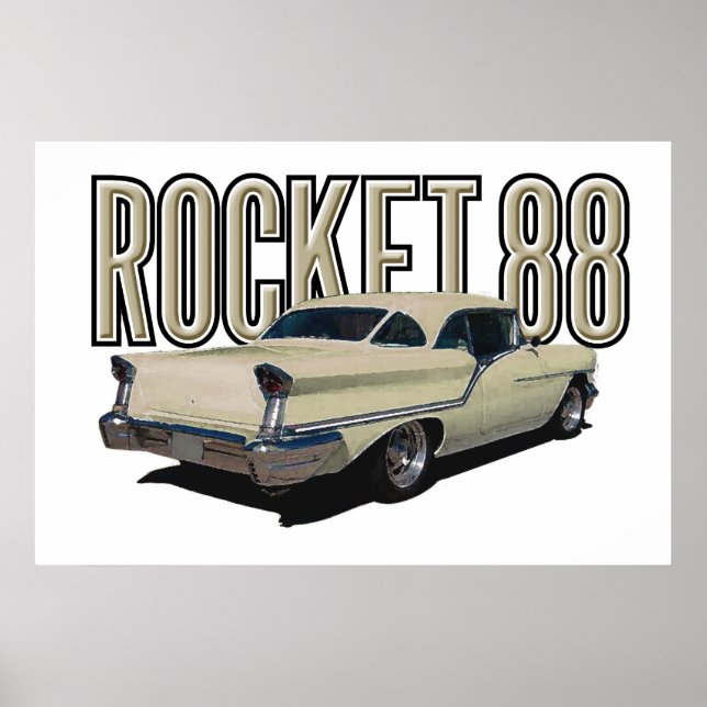 Póster Rocket 88 (Frente)