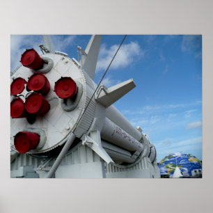 Poster Rocket, Kennedy Space Center, Flórida