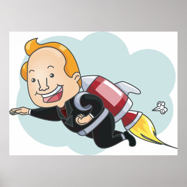 Poster Rocket Man (Frente)