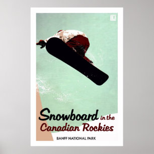 Póster Rockies canadenses