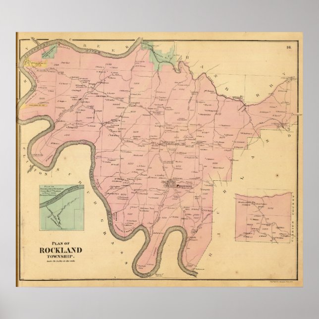 Póster Rockland Township (Frente)