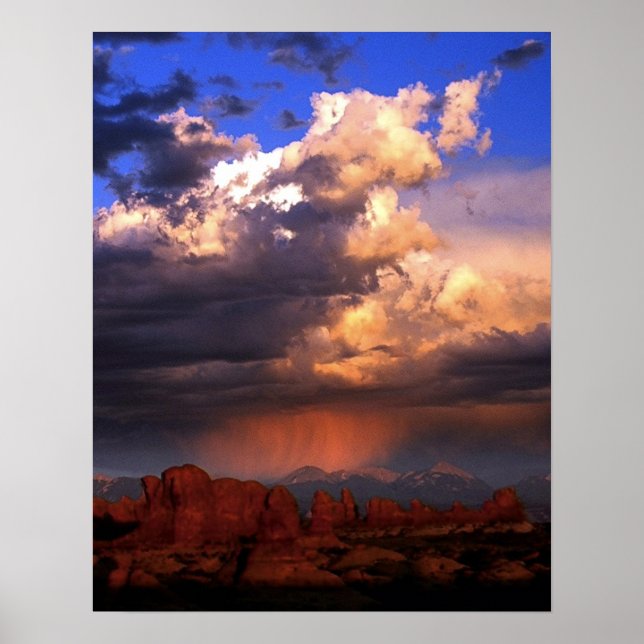 Póster Rocks Ablaze (Frente)