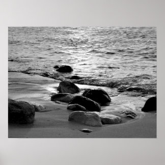 Poster Rocks on Beach Photo 88
