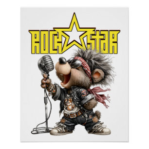 PÓSTER ROCKSTAR