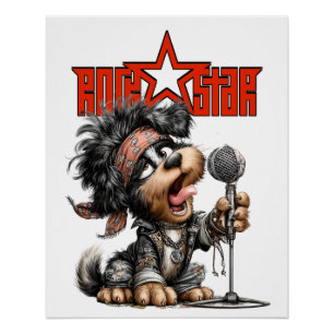 PÓSTER ROCKSTAR