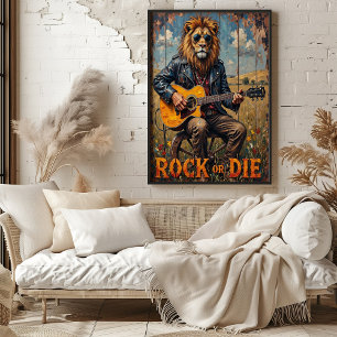 Poster Rockstar rural: Leão na roda