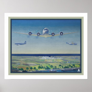 Poster Rockwell Kent 1944 "America at Peace"