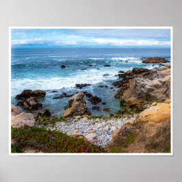 Poster Rocky Coastline Wall Art | Ocean Landscape Print