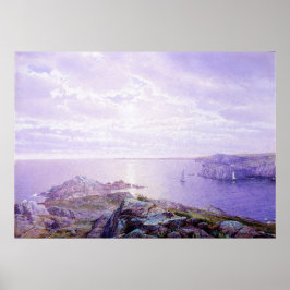 Poster Rocky Cove por William Trost Richards