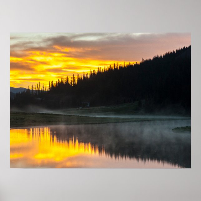 Poster Rocky Mountain National Park Colorado (Frente)