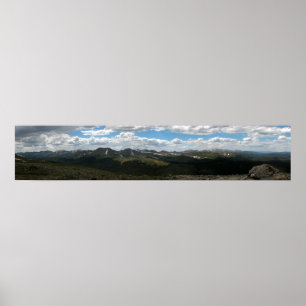 Póster Rocky Mountain National Park Panoramic 4