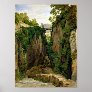 Poster Rocky Ravine em Sorrento, 1823